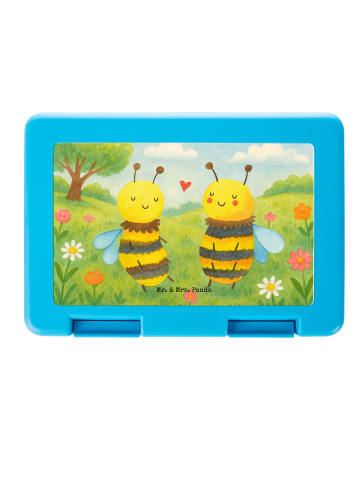 Mr. & Mrs. Panda Lunchbox Biene Verliebt Design ohne Spruch in Weiß