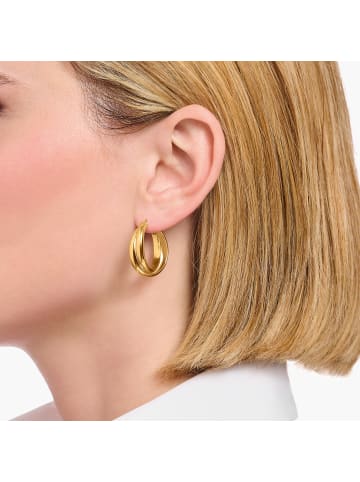 Thomas Sabo Creolen Verschlungenes Design in gold