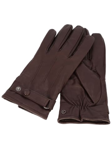 Kessler Gordon Handschuhe Leder dark brown