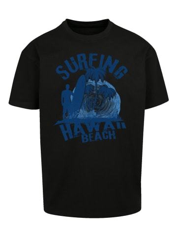 F4NT4STIC Heavy Oversize T-Shirt Hawaii Surf Beach Summer in schwarz