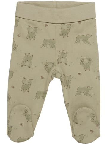 Fixoni Kinder Pumphose "Pants w. Foot AOP" in Grün