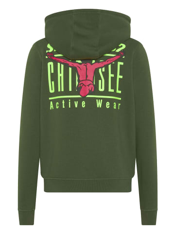 Chiemsee Sweatjacke in Grün