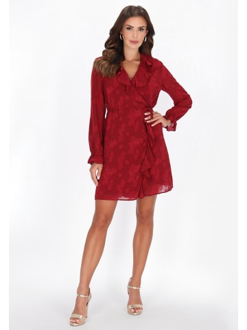 faina Women Dress in burgundy