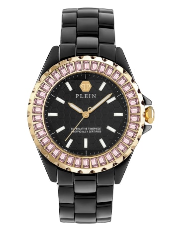 Philipp Plein Analoguhr für Damen in Schwarz