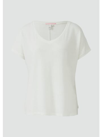 QS T-Shirt in 0200_creme
