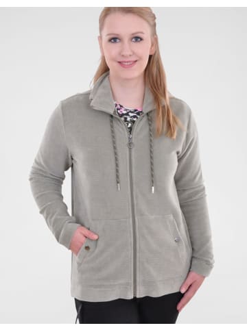 Navigazione Cord-Sweatjacke in pistazie