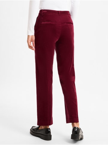 Marie Lund Cordhose in bordeaux