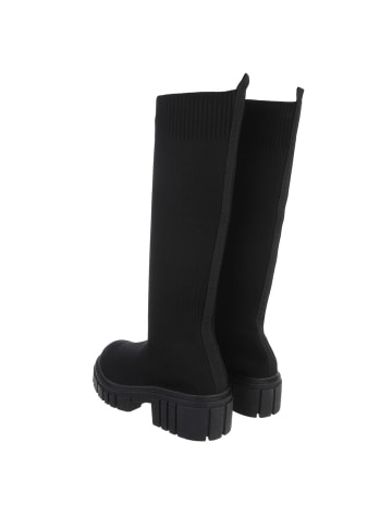 Ital-Design Stiefel in Schwarz