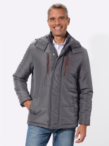 Sieh an! Steppjacke in anthrazit