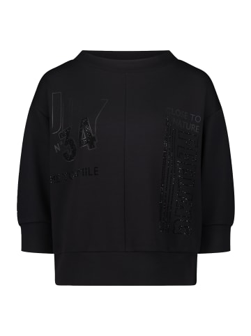 Betty Barclay Sweatshirt mit Stehkragen in Schwarz