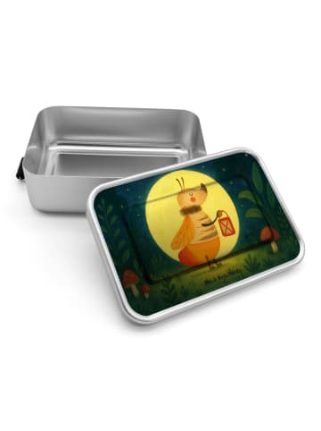 Mr. & Mrs. Panda Metall Lunchbox Glühwürmchen Design ohne Spruch in Weiß