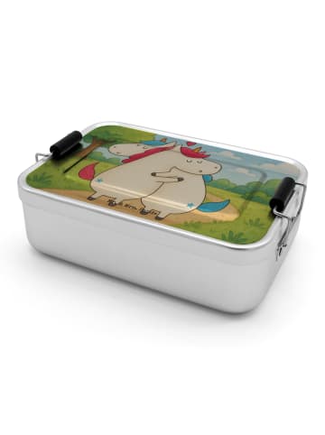 Mr. & Mrs. Panda Lunchbox Einhorn Mitteilung Design ohne Spruch in Weiß