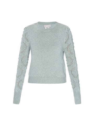 Usha Women Sweater in sage green