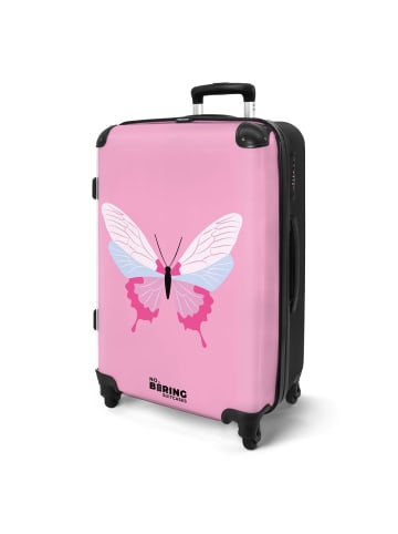 NoBoringSuitCases Suitcase, Handgepäck, Koffer, Trolley, Reisekoffer Schmetterlingsdesign