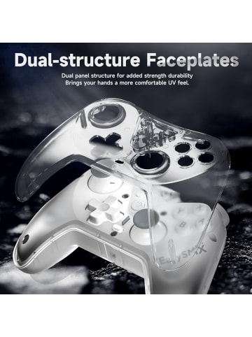Almina Switch Pro Controller, kabelloser Switch-Controller in Weiß