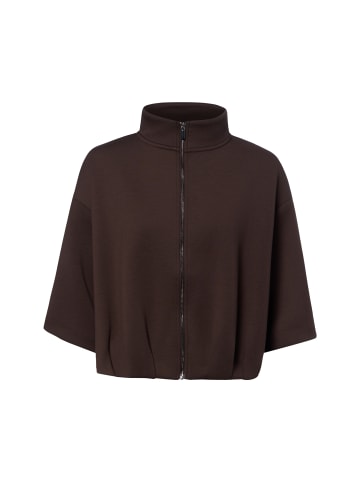 OPUS Sweatjacke Galtos in schoko - 0001