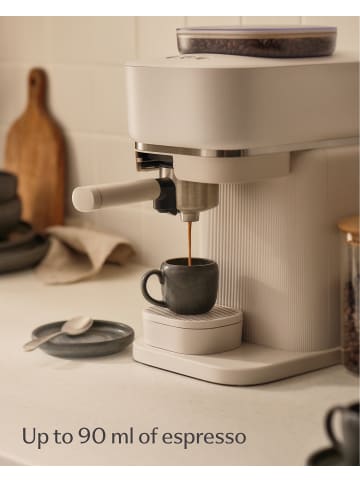 Cosumy "Cosumy | Lune | Espressotassen Set 4 St. 90ml Schwarz"