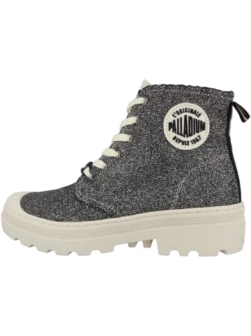 Palladium Schnürboots Pampa Avenue High Glit in grau