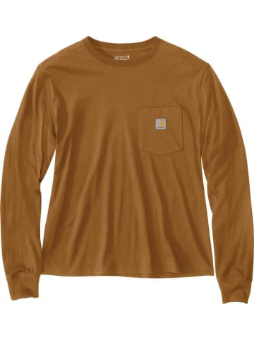 CARHARTT  Shirt "Lightweight L/S 106121" in Braun
