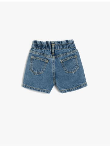 KOTON Shorts in Mittel Indigo