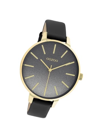 Oozoo Armbanduhr Oozoo Timepieces schwarz groß (ca. 42mm)
