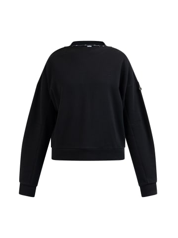 DreiMaster Vintage Damen Sweatshirt in Schwarz