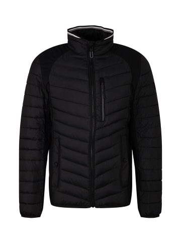 Tom Tailor Jacke 'Hybrid' in schwarz