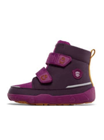 Affenzahn Stiefel Vogel in pink lila