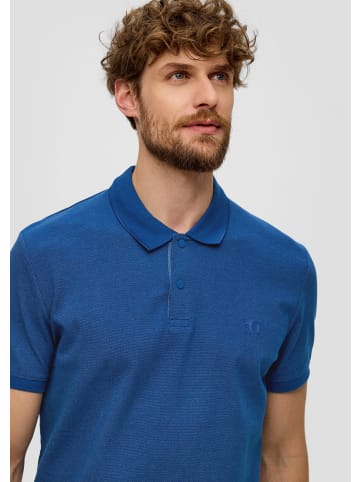 s.Oliver Polo-Shirt kurzarm in Blau