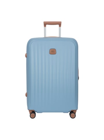BRIC`s Taormina 4 Rollen Trolley M 69 cm mit Dehnfalte in sky