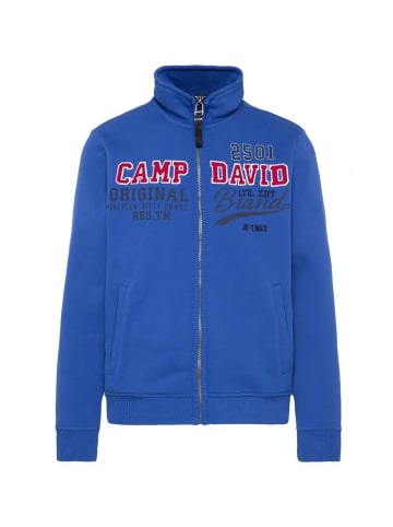 CAMP DAVID  Sweatjacke in blau