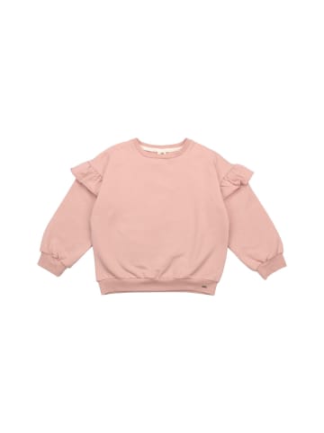 Walkiddy Sweatshirt Cat Pink - Ruffle Sweatshirt