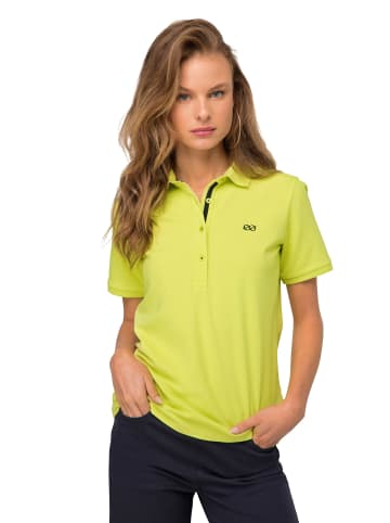 LAURASØN Poloshirt in limonengrün