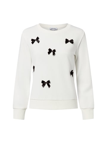 More & More Sweatshirt in ecru schwarz