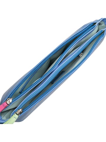 MYWALIT Schultertasche Leder 29 cm in pitch blue