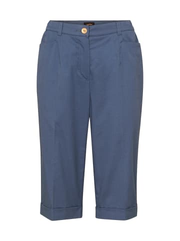 GOLDNER Bermuda-Baumwollhose Carla in jeansblau