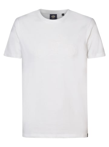 Petrol Industries T-Shirt mit Aufdruck Summercliff in Weiß
