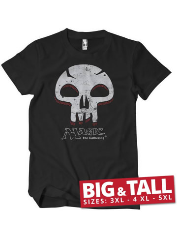 MAGIC THE GATHERING T-Shirt "Black Mana Skull" in Schwarz