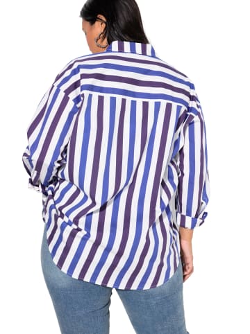 Studio Untold Hemdbluse in kobaltblau