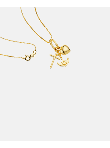 Diamant L'éternel Halskette aus 585 Gelbgold