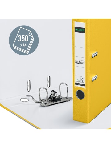 Leitz Ordner A4 PP 180Grad 52mm gelb