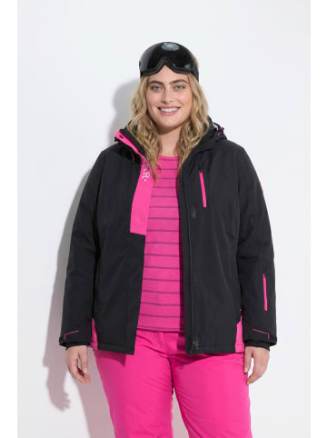 Ulla Popken Skijacke in schwarz