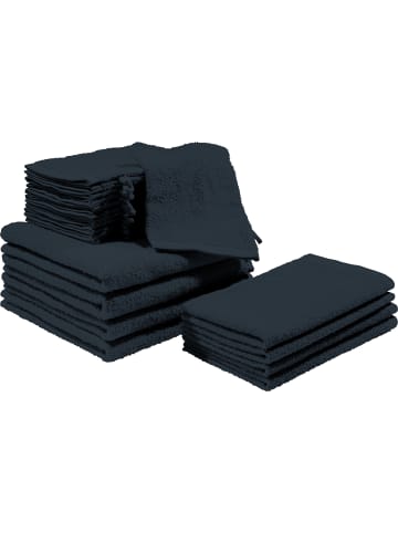 REDBEST Frottier, Leichtfrottier Frottier-Set 20-teilig Oceanside in schwarz