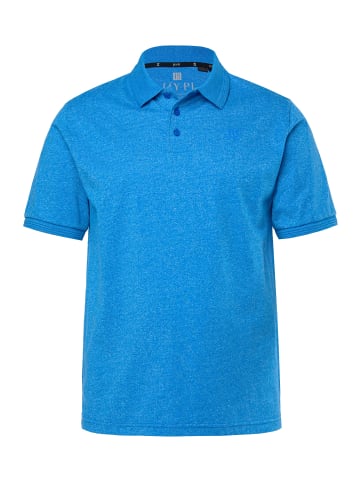 JP1880 Poloshirt in mittelblau