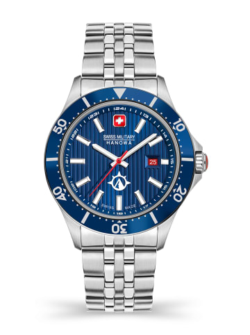 Swiss Military Hanowa Armbanduhr FLAGSHIP X in Blau