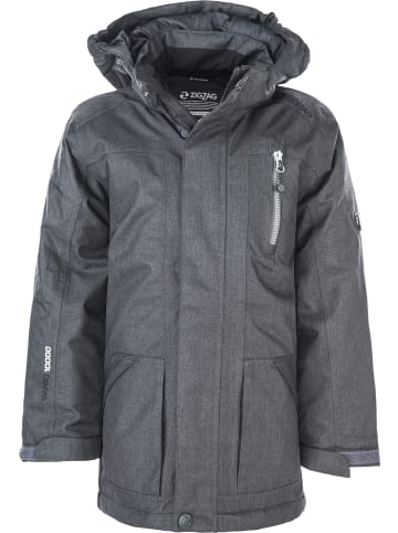 Zigzag Parka Gera in 1011 Dark Grey Melange