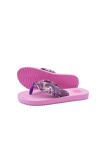 Flip Flop Zehentrenner "flip*tube paisley" in Rosa