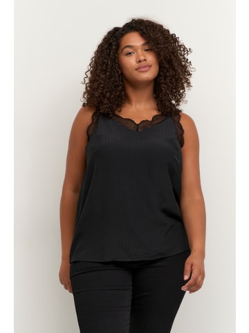 KAFFE curve Ärmellose Bluse KCjakobine Regular fit in Black Deep