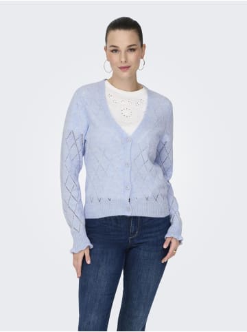 JDY Strickjacke in Cashmere Blue