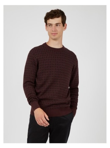 Ben Sherman Pullover in Granat